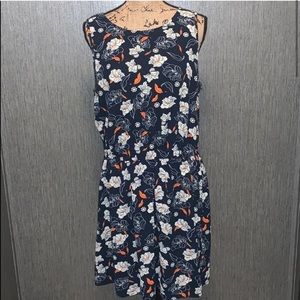 🌈Charming Charlie Floral Sleeveless Dress Size L